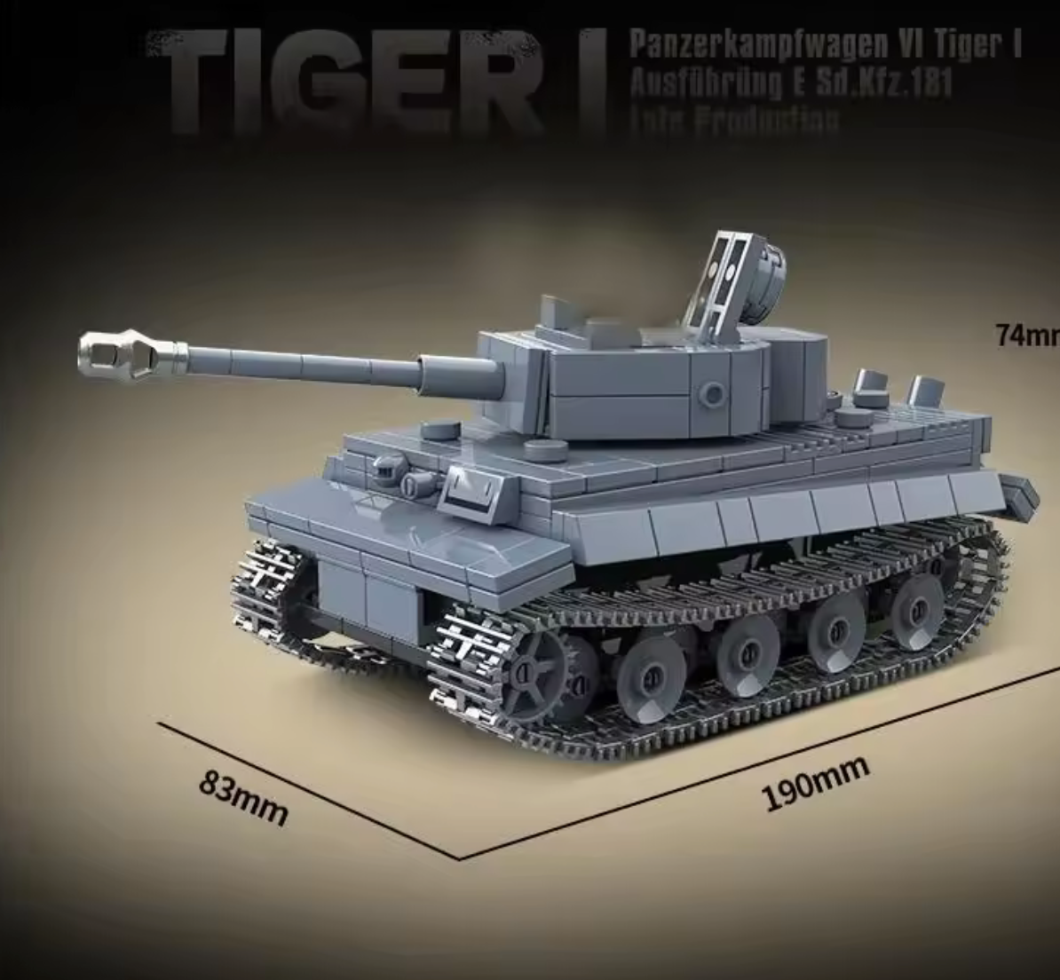 Tigris I - Német II. világháborús összerakható harckocsi